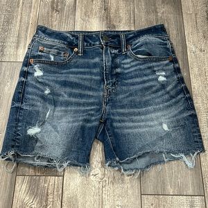 American Eagle Men’s Denim Cutoff Shorts (5.5 inseam)